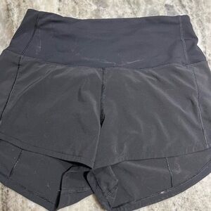 Lululemon Speed Up High-Rise Lined Shorts 2.5" Size 2